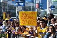 Los Angeles Lakers Unveil Shaquille O'Neal Statue